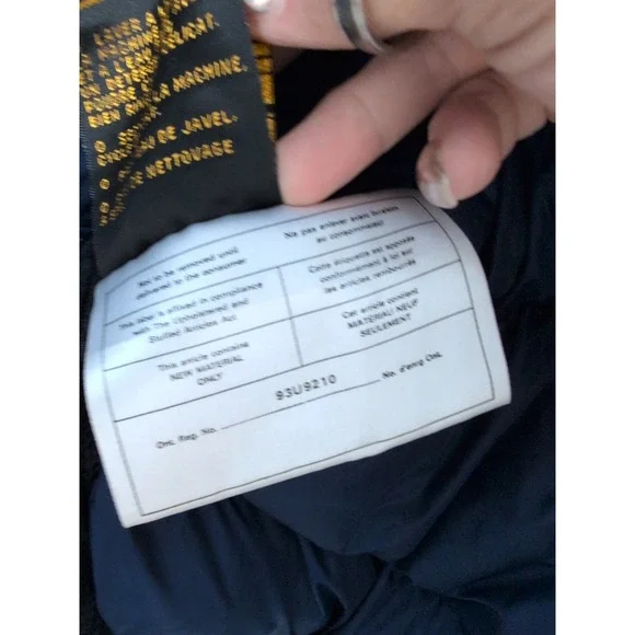 Vintage Eddie Bauer Ridgeline Goose Down Goretex Wool Jacket Mens L - Picture 11 of 13